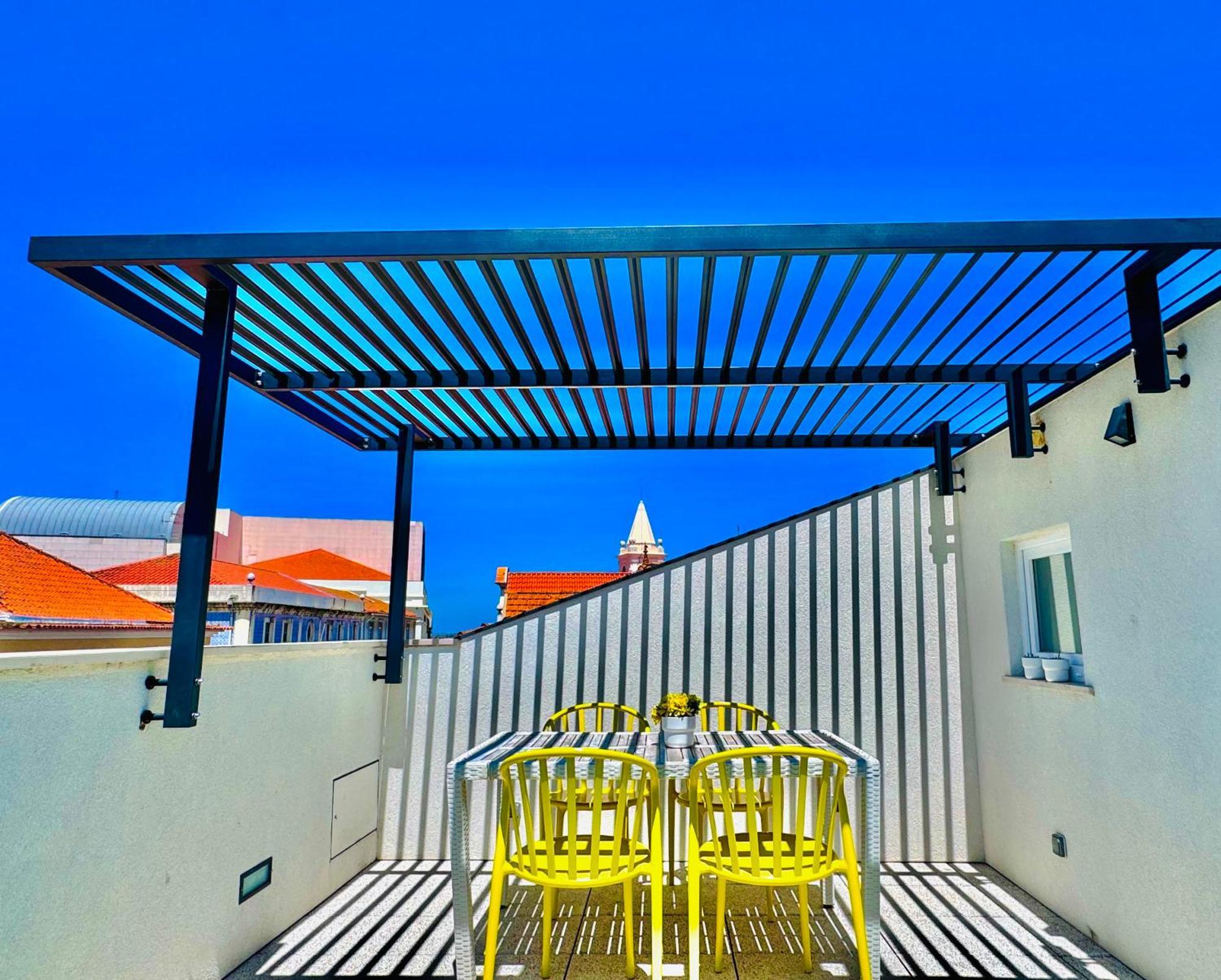 Central Tiled Apartment Aveiro Exterior foto